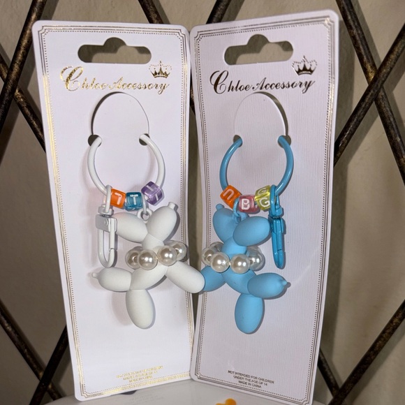 Ballon Animal Key Charms - Picture 4 of 4